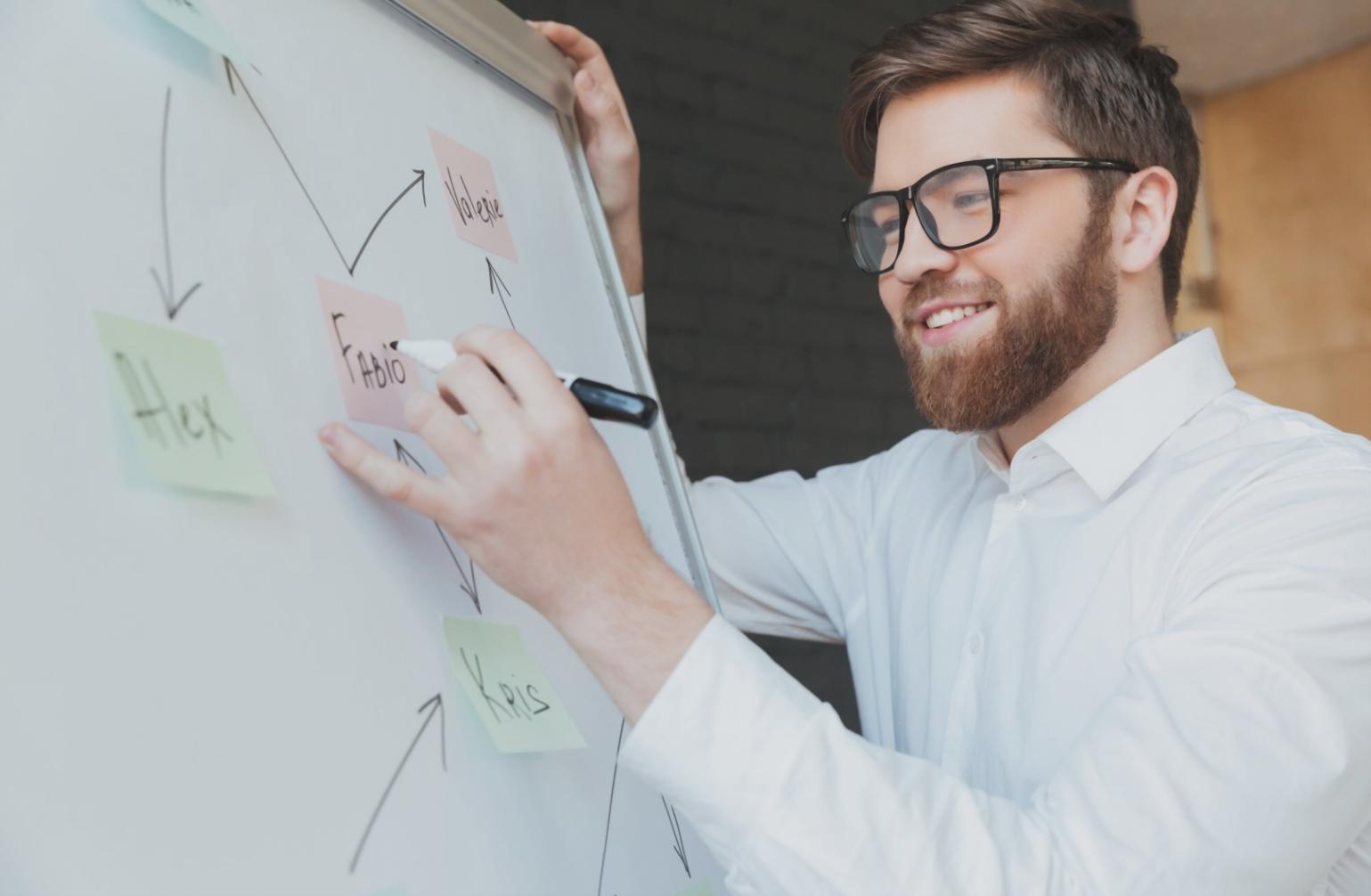 Development team collaborating on testing process improvements