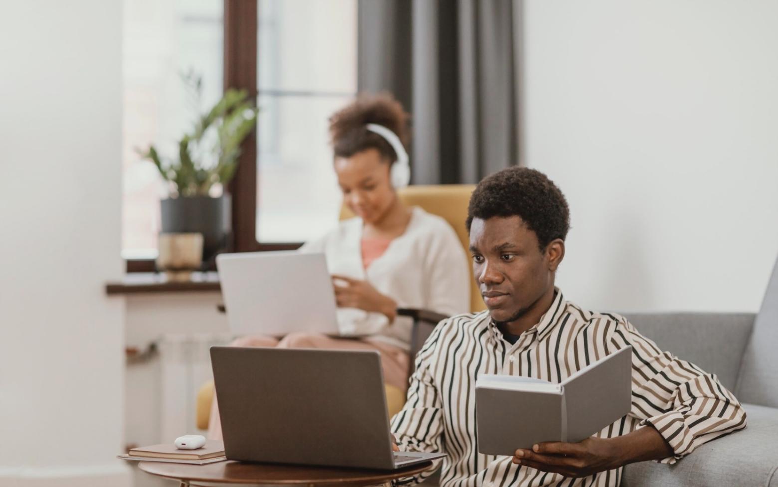 Students collaborating on testing methodology projects in modern classroom environment